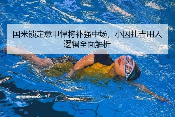 国米锁定意甲悍将补强中场，小因扎吉用人逻辑全面解析